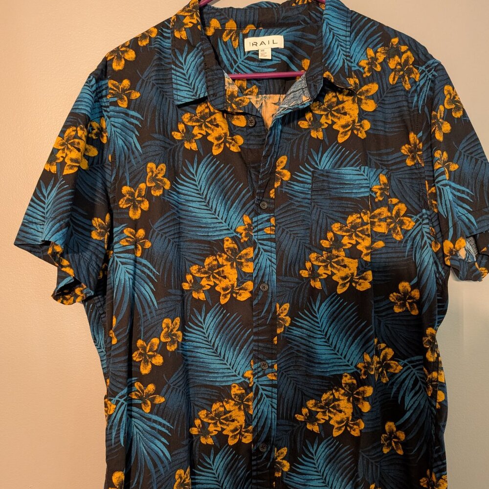 The Rail - Men's Button Down Shirt XXL